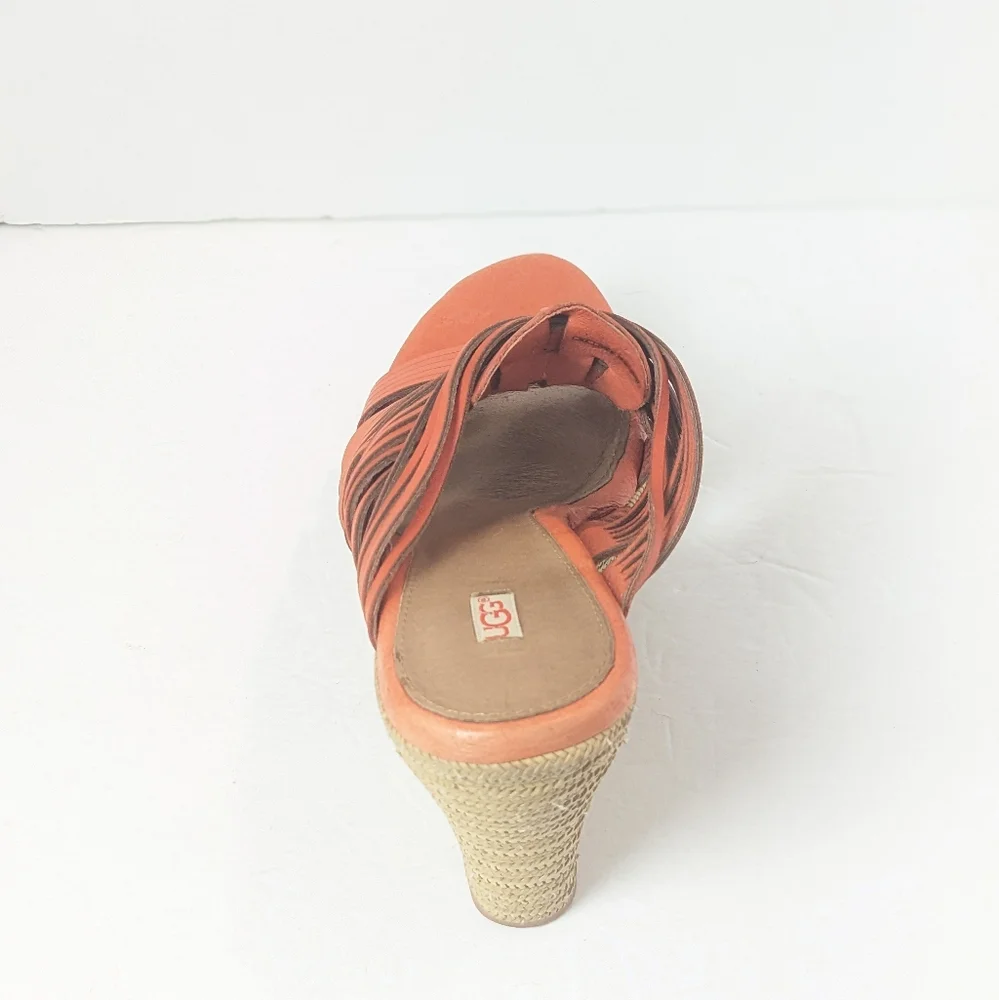 UGG Orange leather Melinda Wedges - Picture 10 of 16